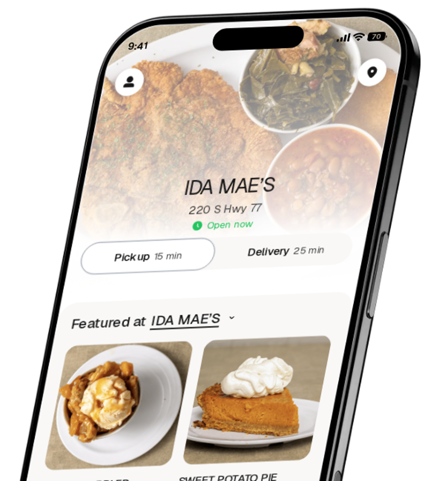 IDA MAE’S app preview